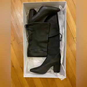 ANINE BING TAYLOR OVER THE KNEE LEATHER BOOTS (NWOT)